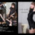 with black